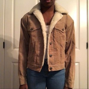 Asos Corduroy Tan Jacket